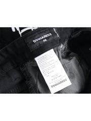 Letter Single Breasted Men's Jeans