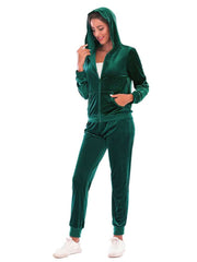 Pure Color Ankle-tied Athleisure Plus Size Pant Sets