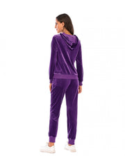 Pure Color Ankle-tied Athleisure Plus Size Pant Sets