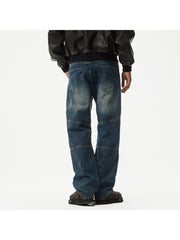 Washed Loose Trendy Men's Jeans