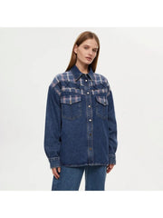 Patchwork Single Breasted Denim Jackets