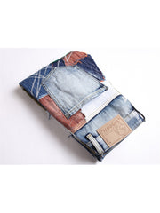 Patchwork Colorblock Mid-rise Men's Jeans