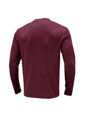 Pure Color Crewneck Long Sleeve Men's Sweater