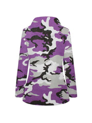 Camouflage Waterproof Zipper Parka Jackets