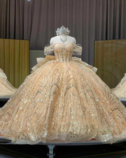 Sweet Off Shoulder Quinceanera Dress