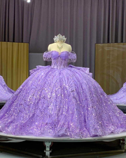 Sweet Off Shoulder Quinceanera Dress