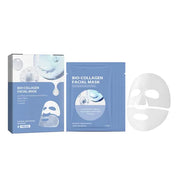 Deep Collagen Wrinkle Lifting Mask, Bio Collagen Face Mask, Deep Hydrating Firming Overnight Hydrogel Mask (4pcs/Box) 1ml