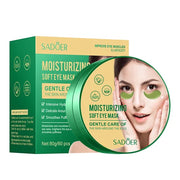 60pcs SADOER Crystal Collagen Eye Mask Moisturizing Anti Dark Circles Remove Eyes Bag Firming Eye Patches Beauty Eyes Skin Care