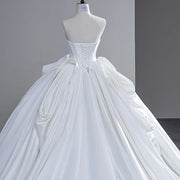 New Strapless Princess Wedding Dress