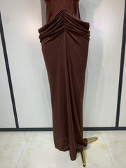 Envious Designs Brielle sexy strapless bodycon long dress for birthday and evening party styling