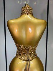Kiara sparkly rhinestone mesh transparent top for women, sexy see-through party wear, nightclub stage performance outfit