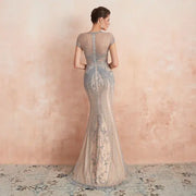 Stunning Beaded Elegant Evening Dress