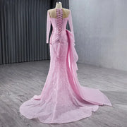 Superfine Organza A-Line Evening Dress