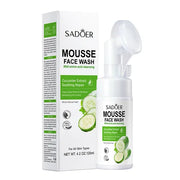 SAODER Fruits Facial Cleanser Face Wash Foam Face Massasge Cleansing Mossee Moisturizing Hydrating Facial Skin Care Products