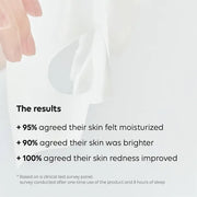 4Pcs/Box Absorbable Bio-Collagen Real Deep Moisturizing Mask Anti Aging Night Mask Firming Nourish Brightening Skin Care