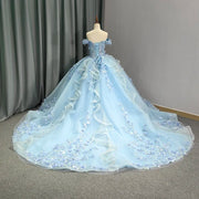 Custom Sequins Ball Gown Quinceañera Dress