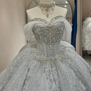 Gorgeous Off-Shoulder Princess Wedding Dress