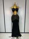 Envious Designs Marley sexy two-piece hollow out maxi skirt set for evening party styling