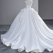 New Strapless Princess Wedding Dress