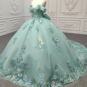 Quinceanera Dress Ball Gown Flower