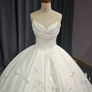 Strapless Bride Dress