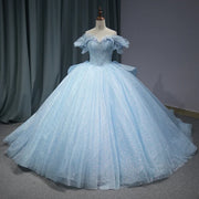 Light Blue Quinceañera Dress