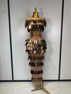 Joie Sexy Rhinestone Leaf Mesh Bodycon Dress