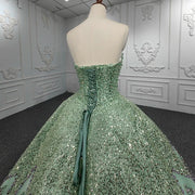 Green Sweetheart Quinceanera Dress