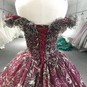 Sequin Sweetheart Quinceañera Gown 2024