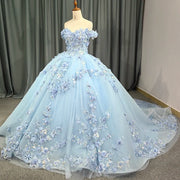 Custom Sequins Ball Gown Quinceañera Dress