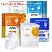 10/20 tablets Vitamin E Hyaluronic Acid Oligopeptide Mask Beauty Moisturizing Oil Control Mask Care