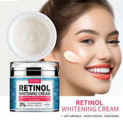 Neck Retinol Face Cream Vitamin Collagen Whitening Anti-Wrinkle Aging Moisturizer Skin Care Hyaluronic Acid Whitening