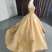 Gold Sweetheart  Elegant Quinceañera Dresses