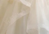 Y&M Novias Boho Quinceañera Dresses: Ruffled Sweetheart Spaghetti Strap Gowns