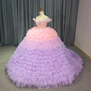 Exquisite Pink Quinceañera Dress