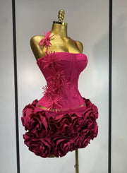 Rose Two-piece Mini Dress