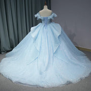 Light Blue Quinceañera Dress