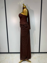 Envious Designs Brielle sexy strapless bodycon long dress for birthday and evening party styling