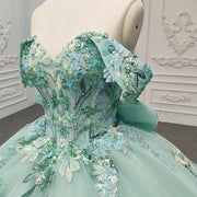 Quinceanera Dress Ball Gown Flower