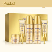 BIOAQUA Snail Collagen Skin Care Kit Facial Mask Eye Care Makeup BB Cream Face Cream Serum Moisturizing Firming Face Care Sets