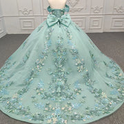 Quinceanera Dress Ball Gown Flower