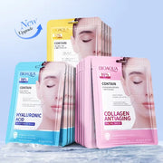 15pcs BIOAQUA Retinol Collagen Facial Masks Firming Hydrating Brightening Moisturizing Face Mask Facial Skin Care Products