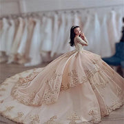 Luxury Lace & Crystal Quinceañera Ball Gowns