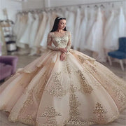 Luxury Lace & Crystal Quinceañera Ball Gowns