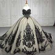 Lace Ball Gown Quinceañera Dress