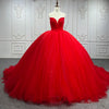 Exquisite Red Quinceañera Dress
