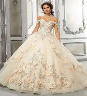 Elegant Off Shoulder Quinceañera Dress