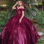 Shining Off Shoulder Princess Quinceanera Dress