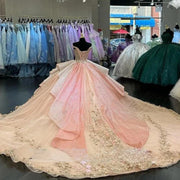 2024 Real Picture Princess Quinceañera Dress