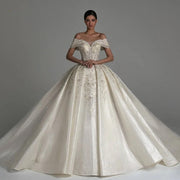 Luxury Sweetheart Off-Shoulder Ball Gown 2024